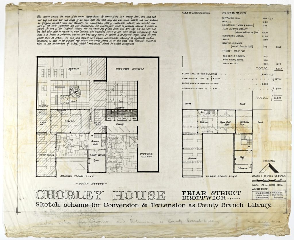 The Charles Archive Chorley House, Droitwich Worcestershire Archive