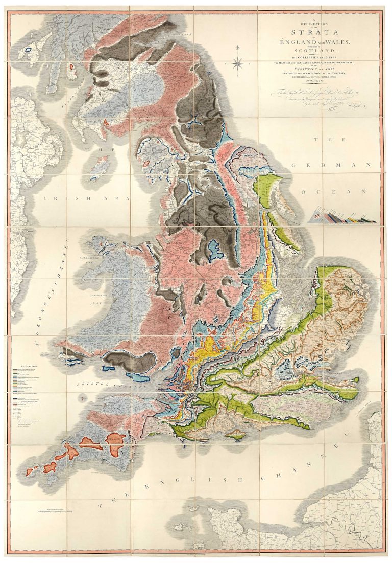 Discovering Lost Landscapes – The William Smith Geology Map ...